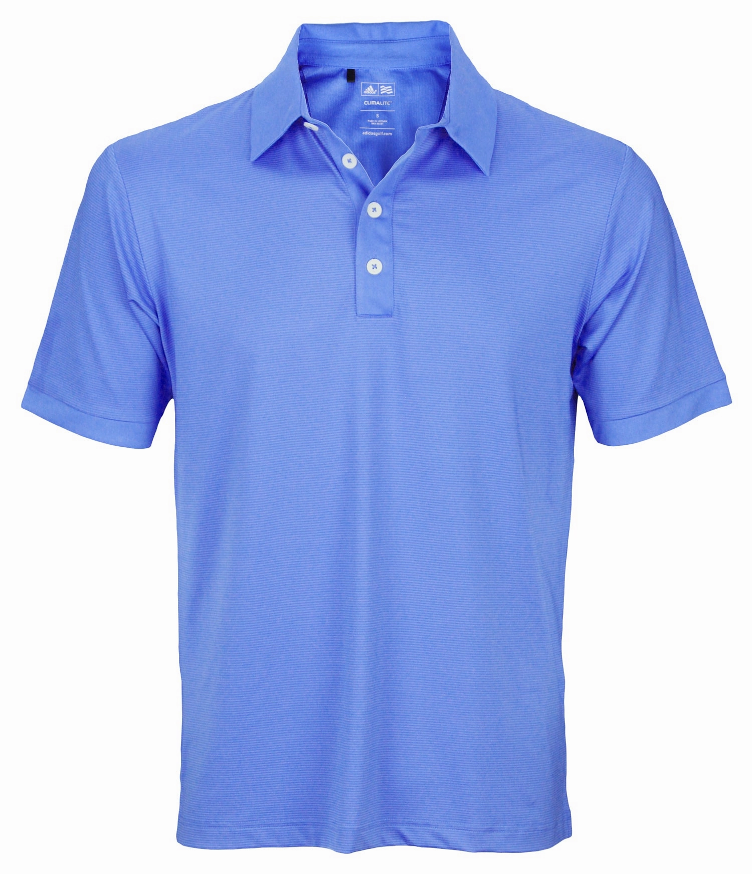 Adidas Men's Athletic Polo Puremotion Microstripe Shirt - Color Options