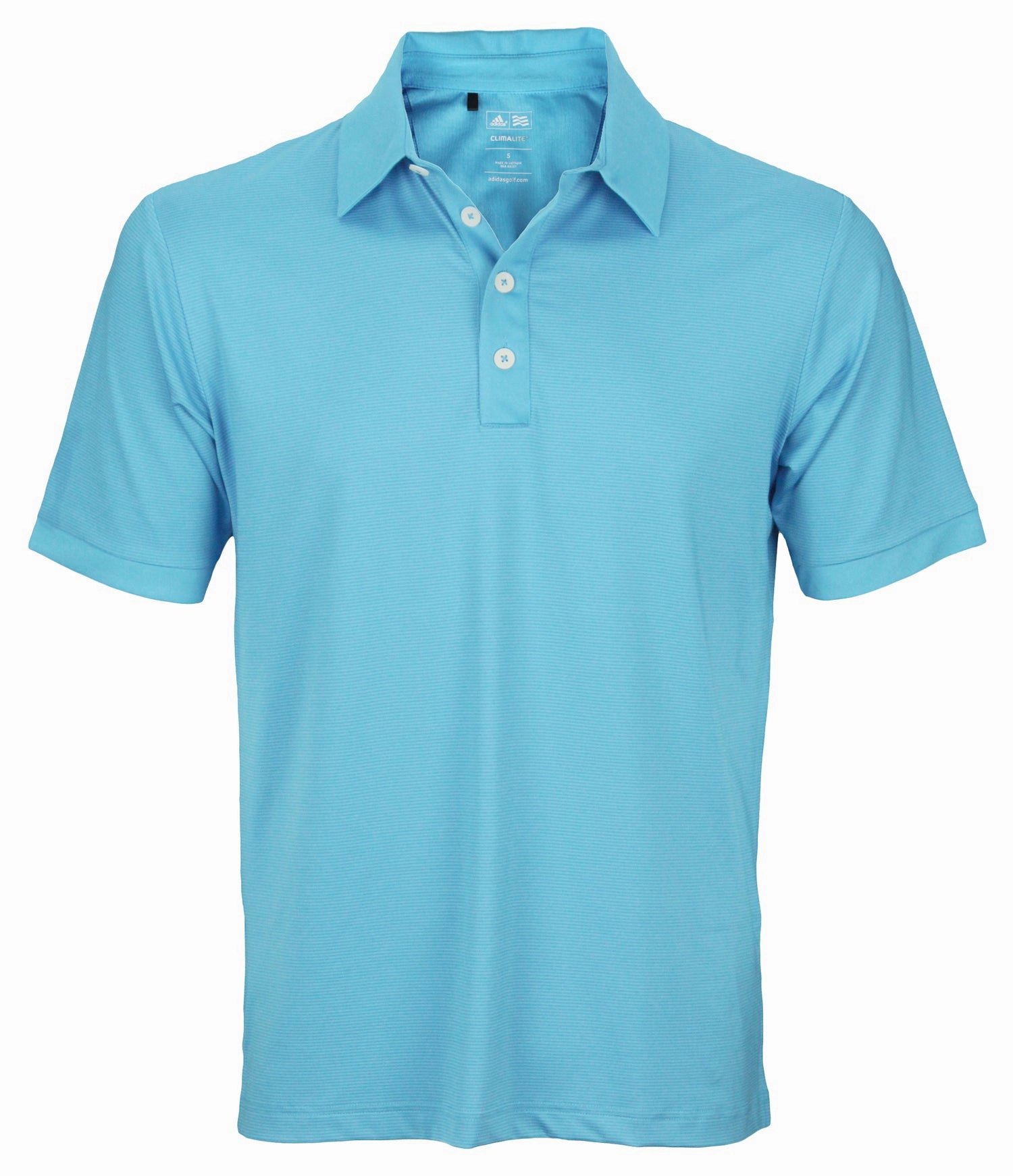 Adidas Men's Athletic Polo Puremotion Microstripe Shirt - Color Options