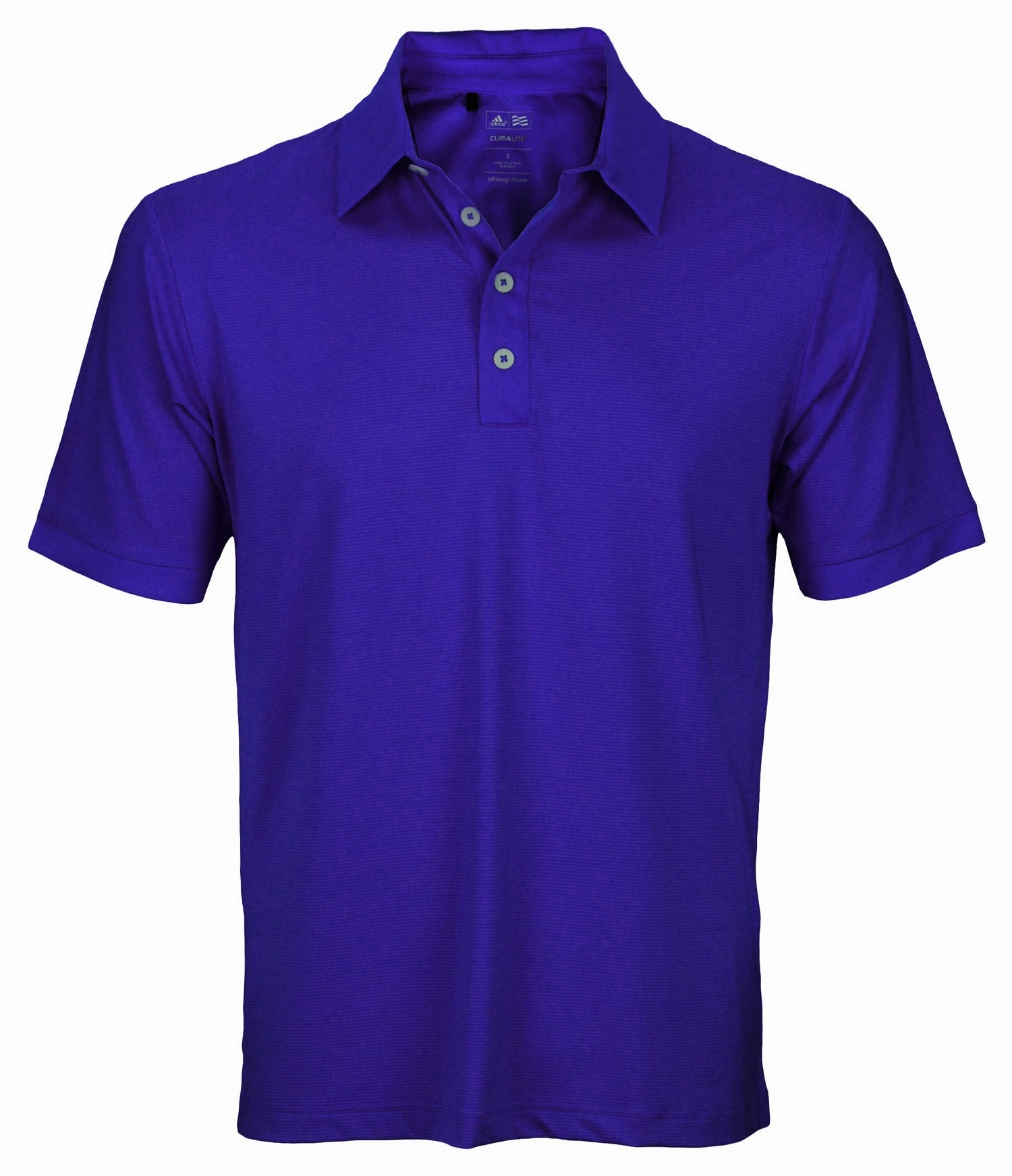 Adidas Men's Athletic Polo Puremotion Microstripe Shirt - Color Options