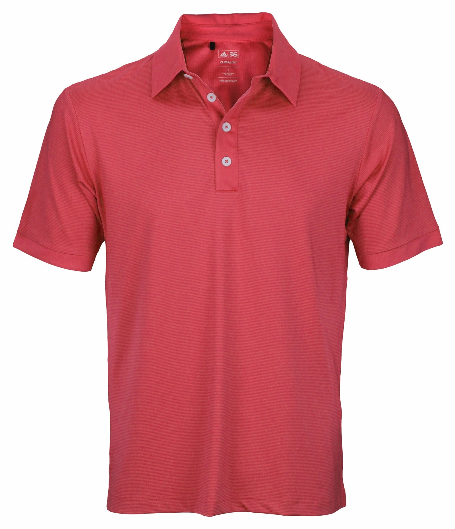 Adidas Men's Athletic Polo Puremotion Microstripe Shirt - Color Options