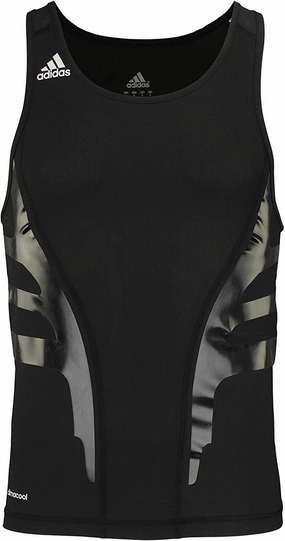 Adidas Men's Athletic Techfit Powerweb Compression Tank, Color Options