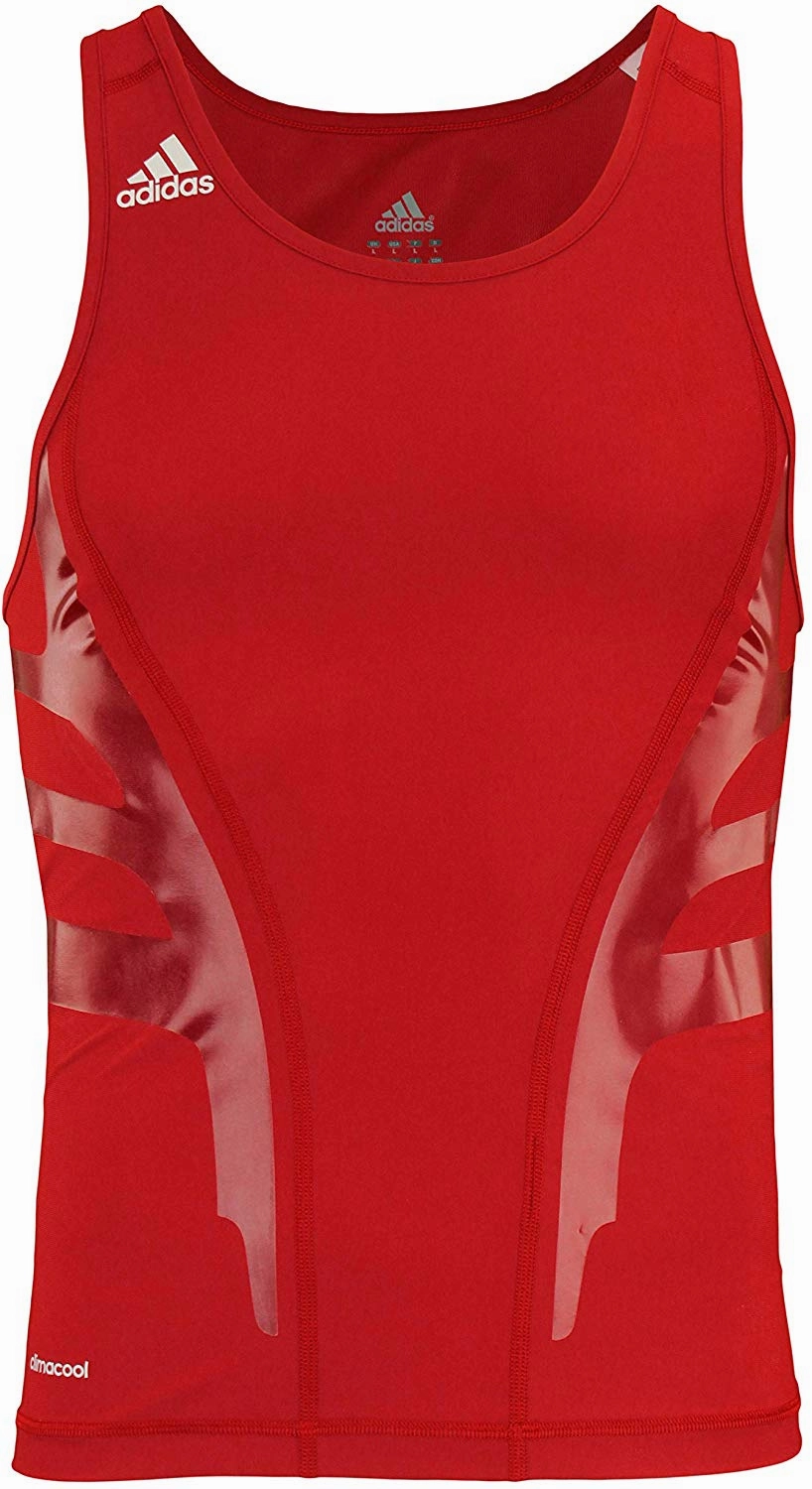 Adidas Men's Athletic Techfit Powerweb Compression Tank, Color Options