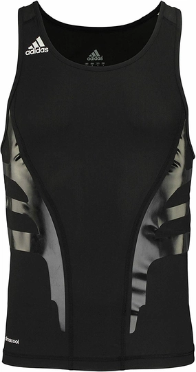 Adidas Men's Athletic Techfit Powerweb Compression Tank, Color Options