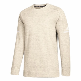 Adidas Men's Athletics Team Icon Sweater, Cream White Melange/Onix