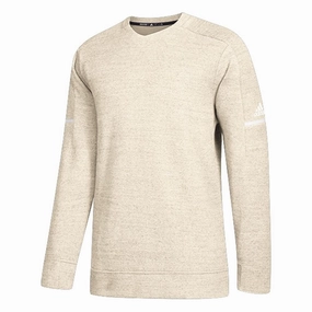 Adidas Men's Athletics Team Icon Sweater, Cream White Melange/Onix