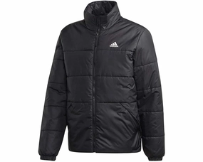 adidas Men's Basic 3-Stripes Insulated Midweight Jacket, Black