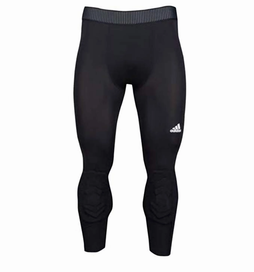 adidas Men's Basketball Padded Three-Quarter Tights