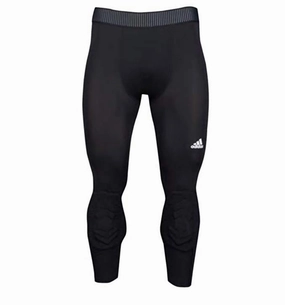 adidas Men's Basketball Padded Three-Quarter Tights