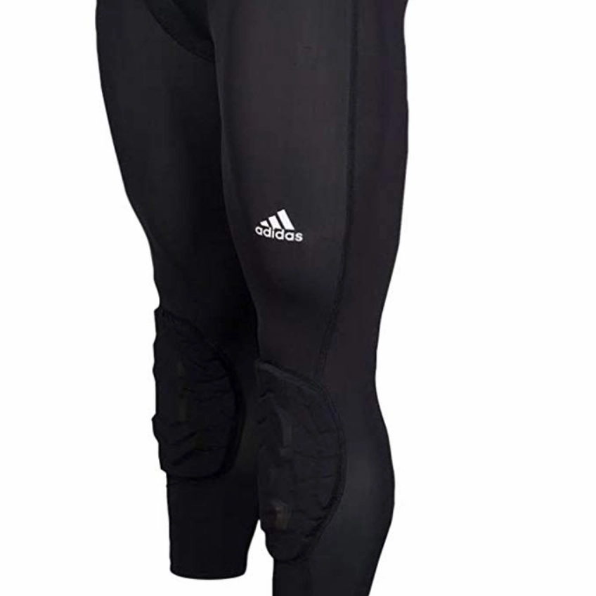adidas Men's Basketball Padded Three-Quarter Tights