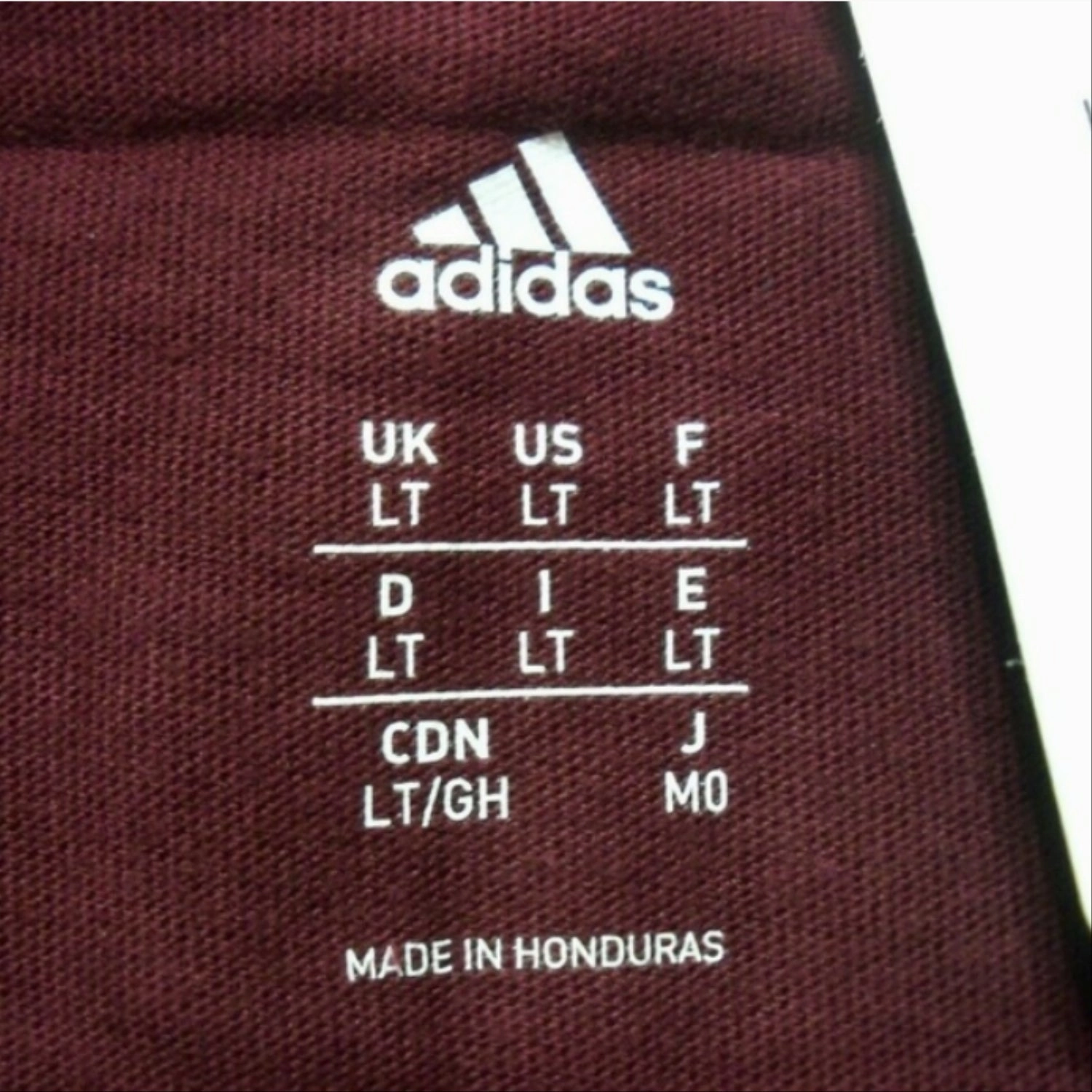 Adidas Men's Big & Tall Football Label Short Sleeve Graphic Tee, Maroon/White