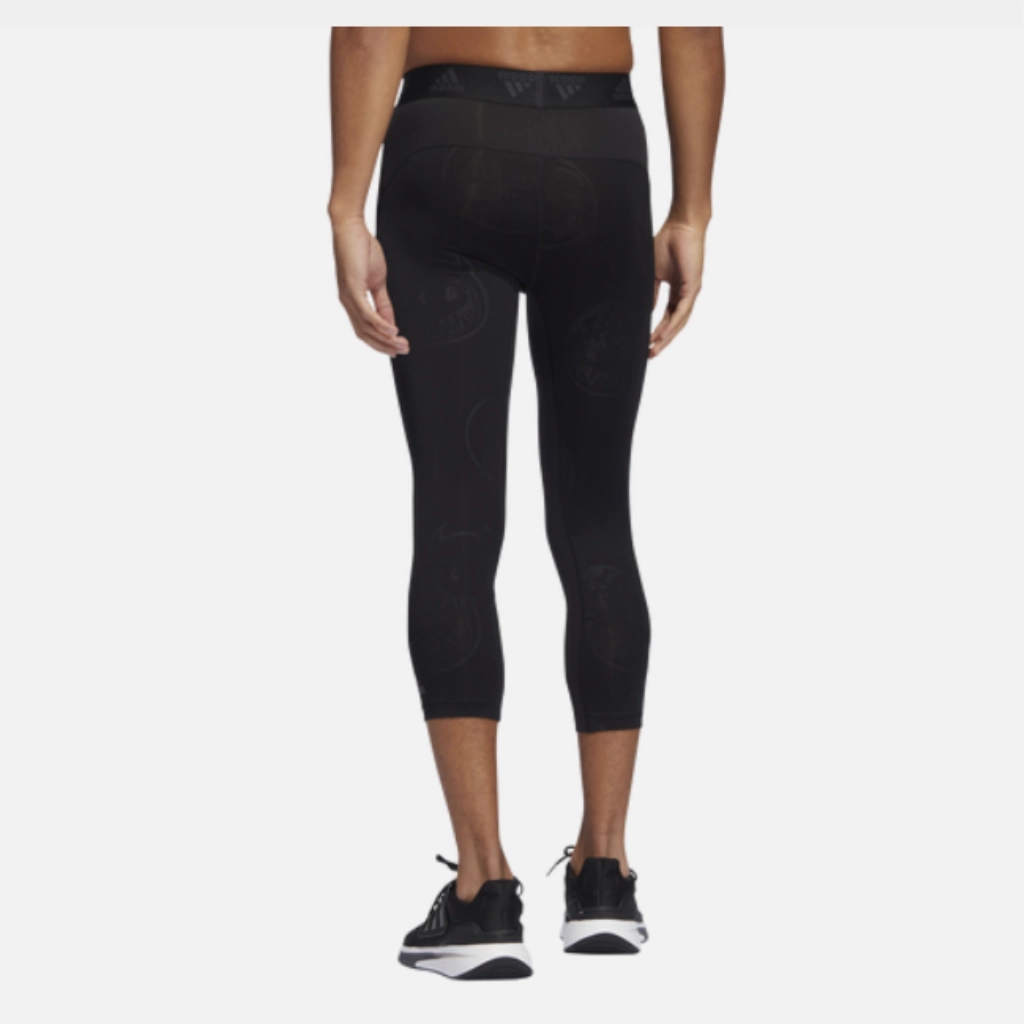 adidas Men's Big Mood 3/4 Tights, Black