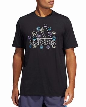 Adidas Men's Big Mood Freelift Short Sleeve Tee, Black