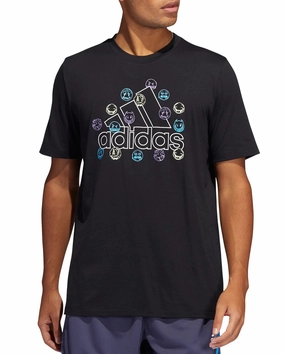 Adidas Men's Big Mood Freelift Short Sleeve Tee, Black