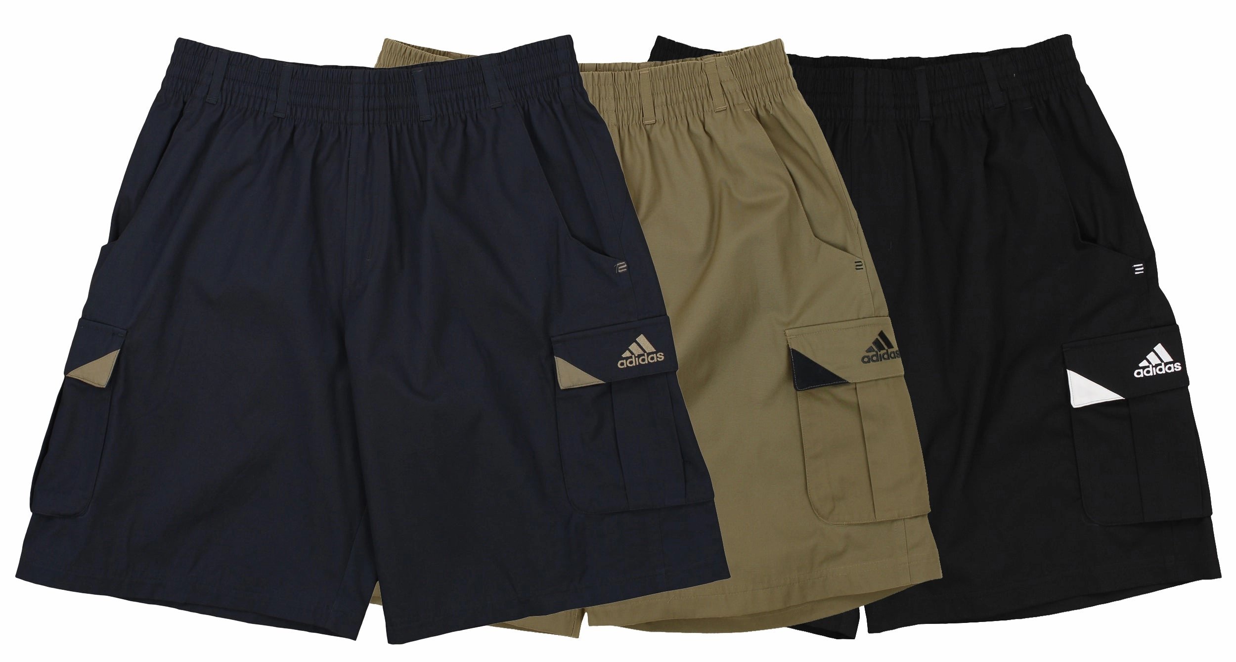 Adidas Men's Cargo Shorts, Color Options