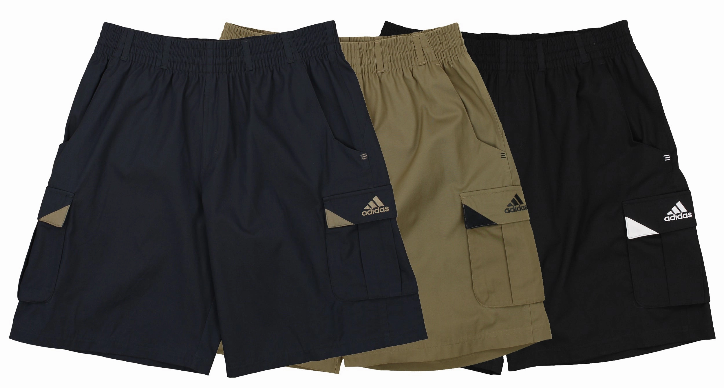 Adidas Men's Cargo Shorts, Color Options