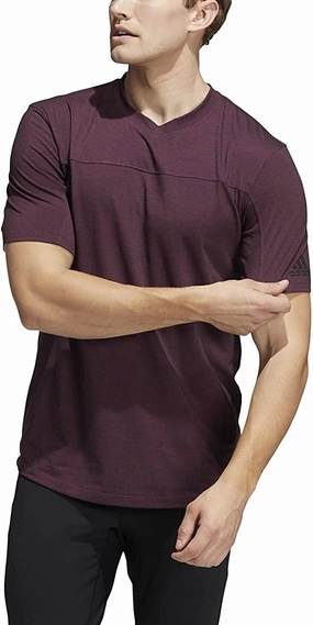 adidas Men's City Base Tee, Victory Crimson
