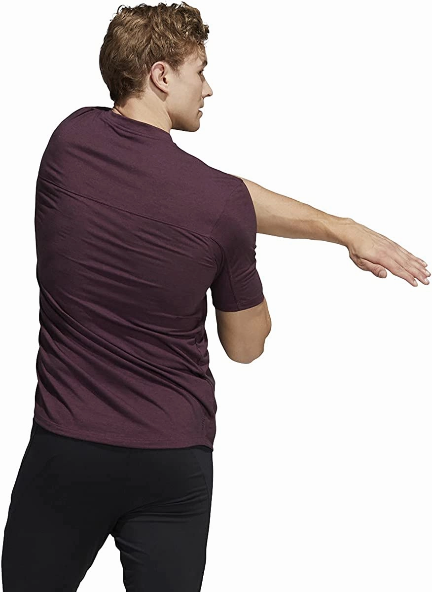 adidas Men's City Base Tee, Victory Crimson
