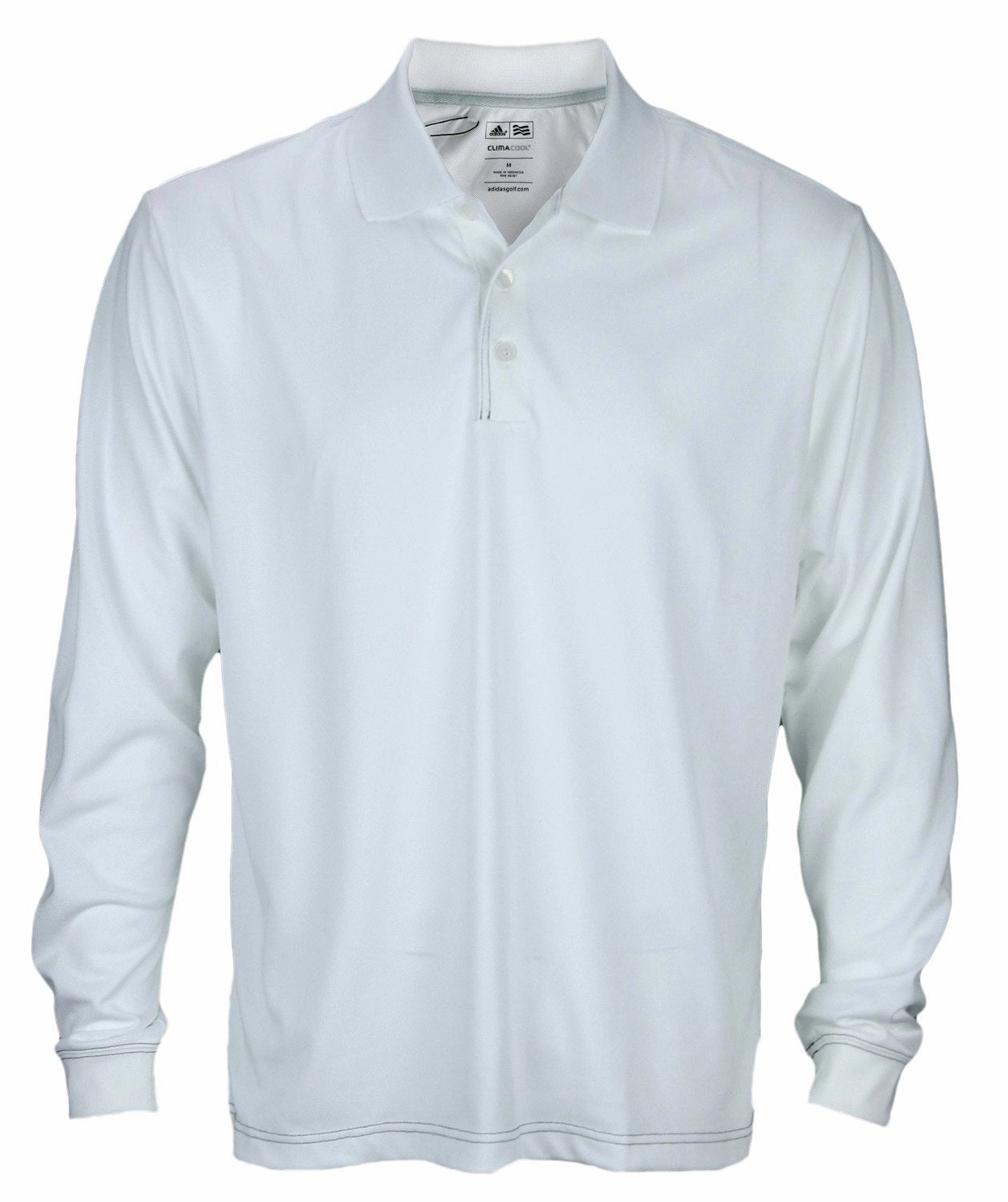 Adidas Men's ClimaCool Long Sleeve Pique Polo, Color Options