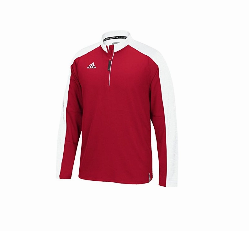 Adidas Men's Climalite Modern Varsity 1/4 Zip Jacket, Color Options