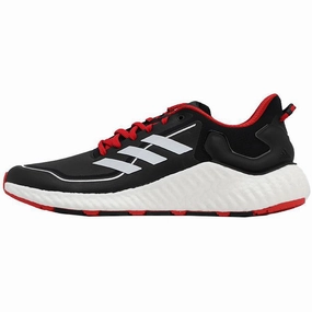 Adidas Men's ClimaWarm LTD Low Running Shoes, Black/White/Scarlet