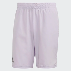 Adidas Men's Club 9 Inch Shorts, Purple Tint / Grey Six