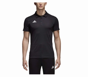 Adidas Men's Condivo 18 Polo Shirt, Black/White