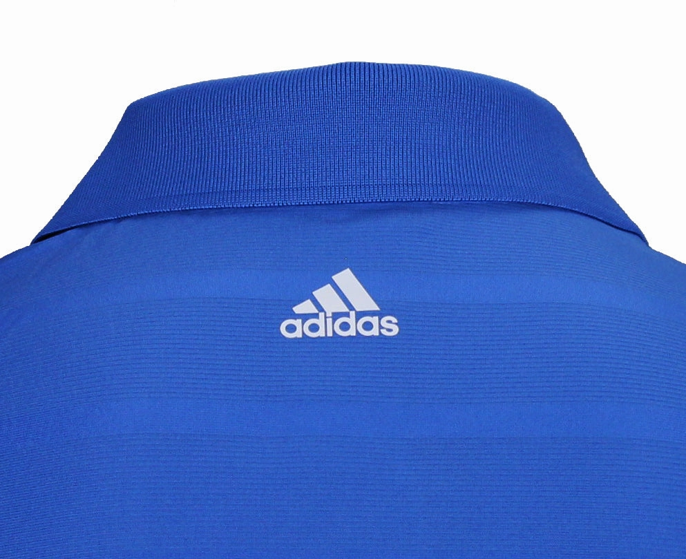 Adidas Men's CoolMax Climacool Textured Solid Athletic Short Sleeve Polo Shirt