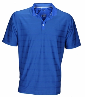 Adidas Men's CoolMax Climacool Textured Solid Athletic Short Sleeve Polo Shirt