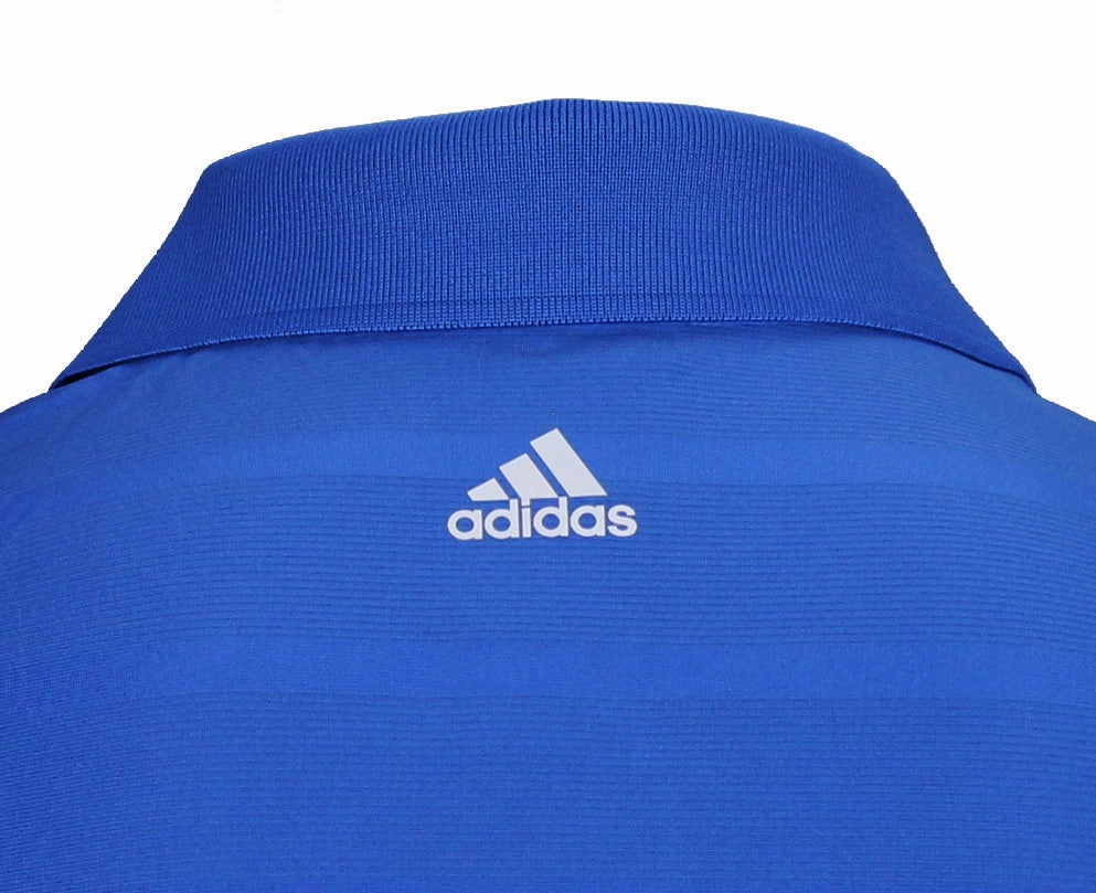 Adidas Men's CoolMax Climacool Textured Solid Athletic Short Sleeve Polo Shirt