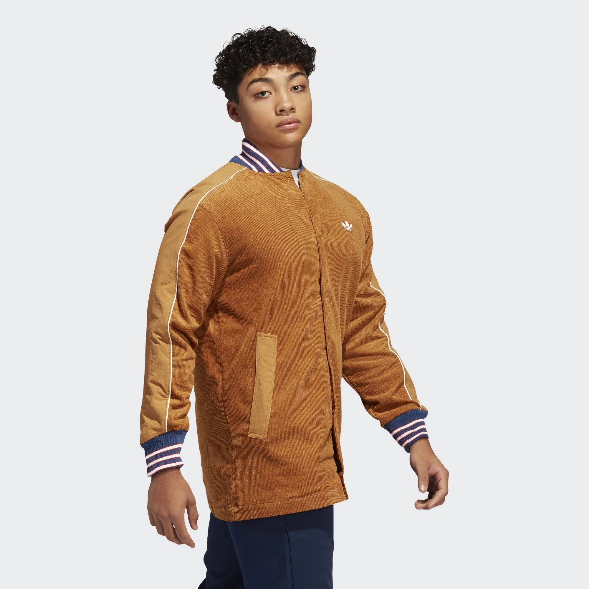 Adidas Men's Cordoroy Jacket, Mesa