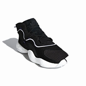 Adidas Men's Crazy BYW Sneaker Shoes, Core Black/White/Purple
