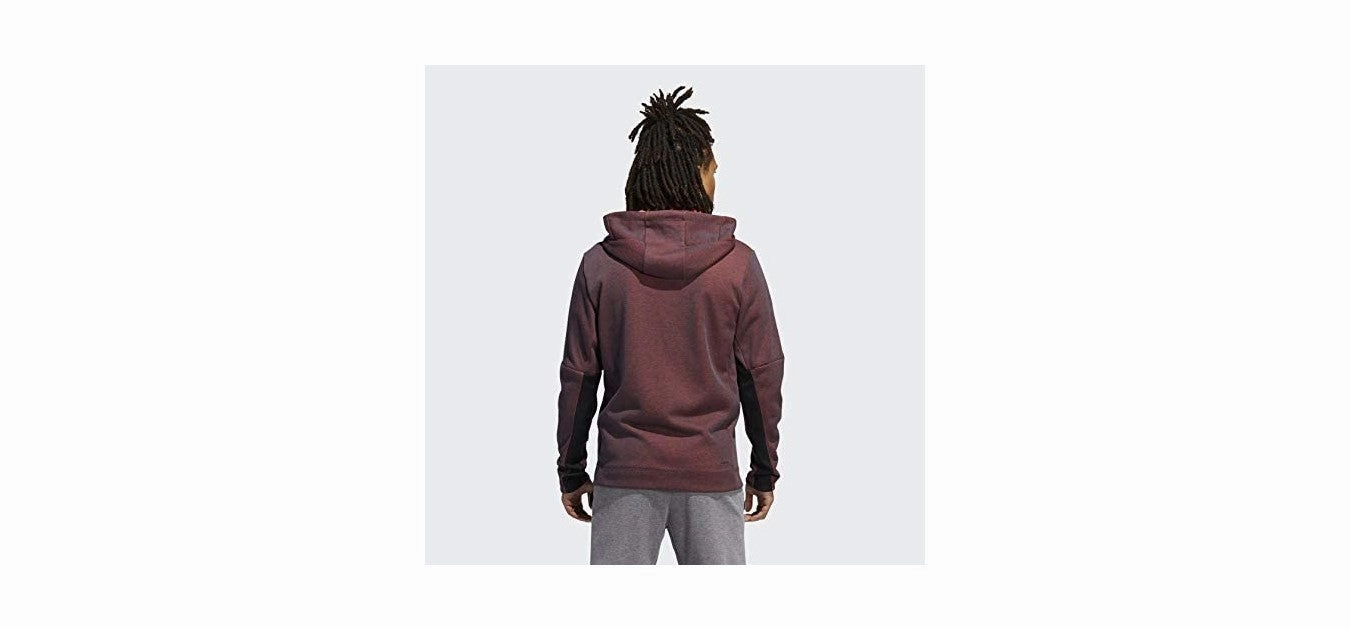 adidas Men's Cross-up 365 Full-Zip Hoodie, App Solar Red