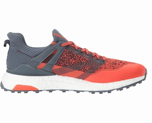 Adidas Men's Crossknit Boost Golf Shoes, Blaze Orange/Onix