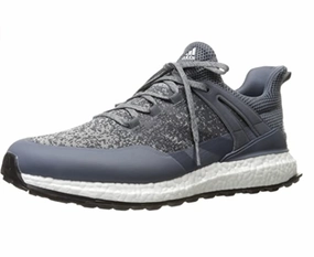 Adidas Men's Crossknit Boost Golf Shoes, Mid Grey/Onix/White