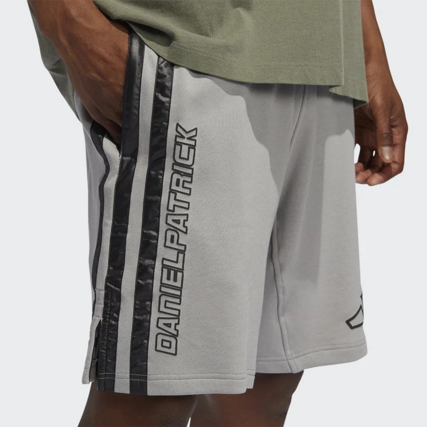Adidas Men's Daniel Patrick & James Harden Basketball Shorts, Grey/Black