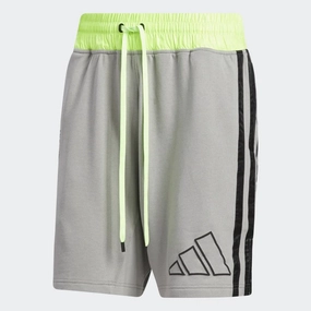 Adidas Men's Daniel Patrick & James Harden Basketball Shorts, Grey/Black