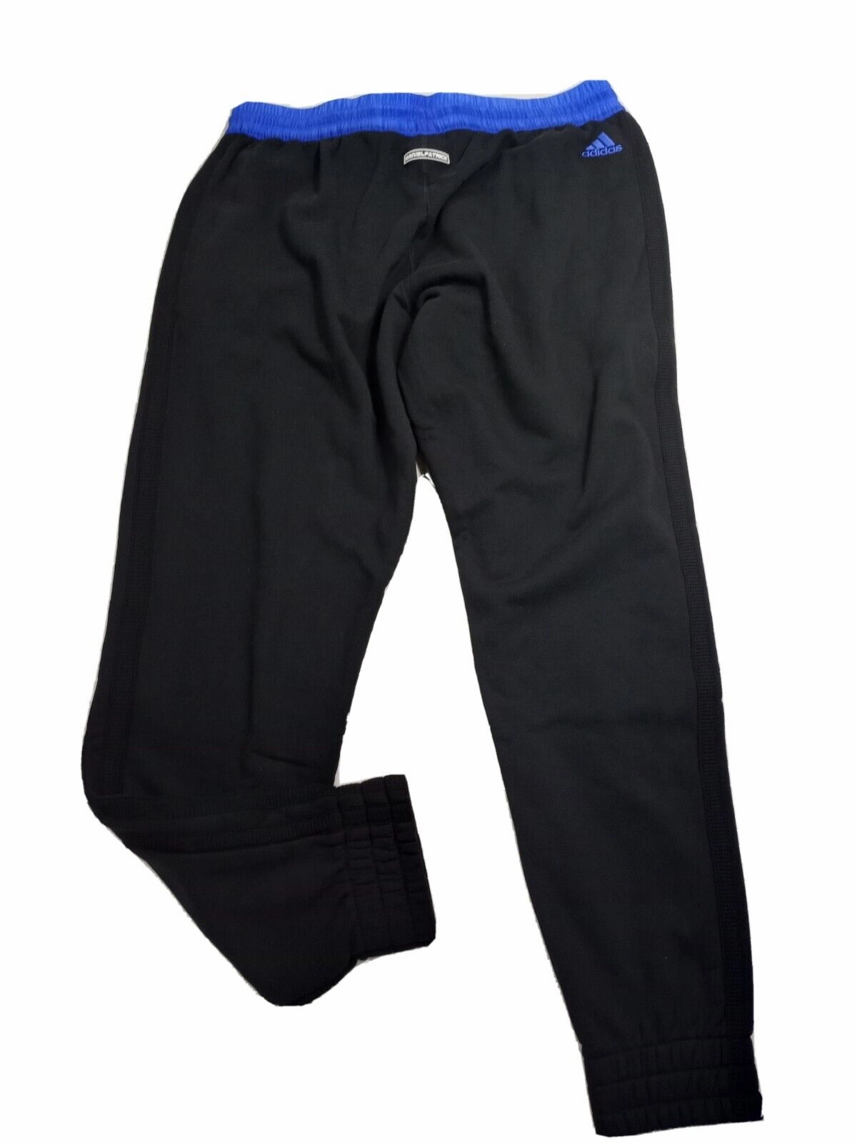Adidas Men's Daniel Patrick Basketball Hoops Jogger Pants, Black/Cobalt Blue