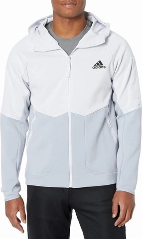 adidas Men's Designed 4 Game Day Fullzip Track Jacket, Dash Grey