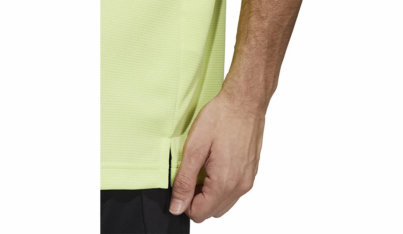 Adidas Men's Designed To Move 3-Stripes Polo Shirt, Pulse Lime