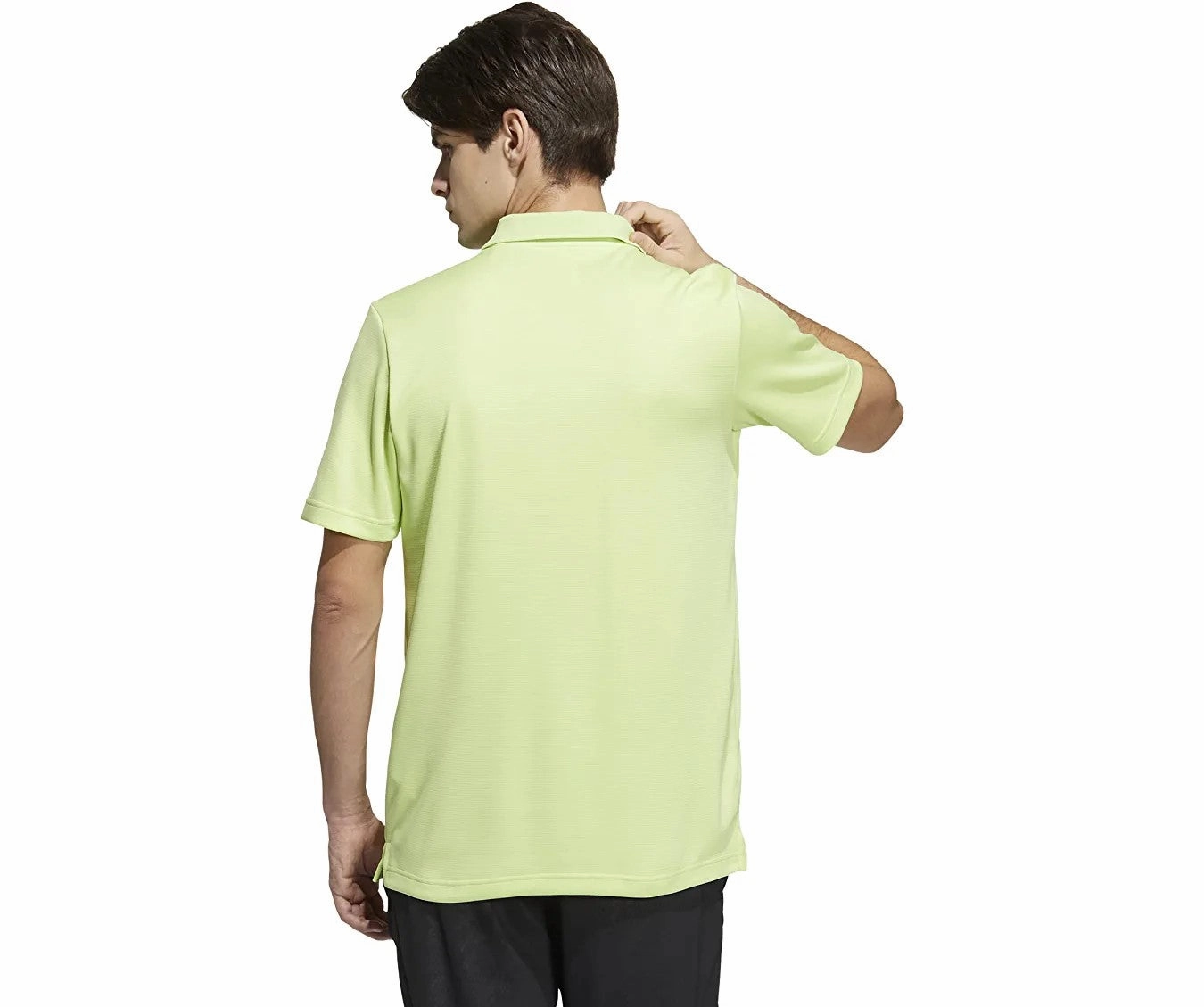 Adidas Men's Designed To Move 3-Stripes Polo Shirt, Pulse Lime