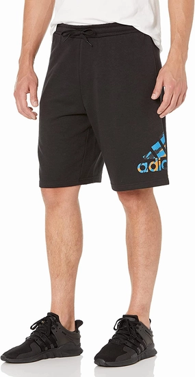 adidas Men's Essentials Tiger Camo Short, Black