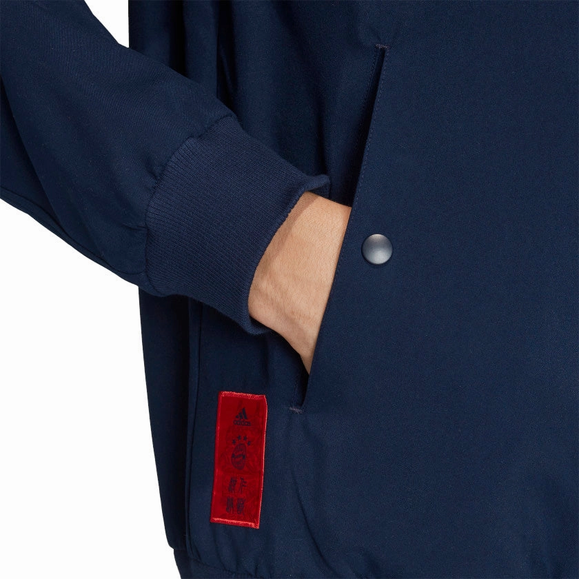 Adidas Men's FC Bayern Munich CNY Track Jacket, Navy
