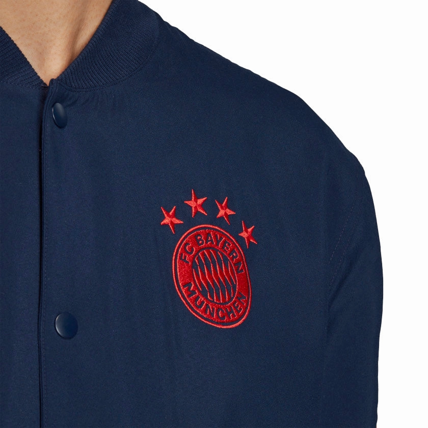 Adidas Men's FC Bayern Munich CNY Track Jacket, Navy