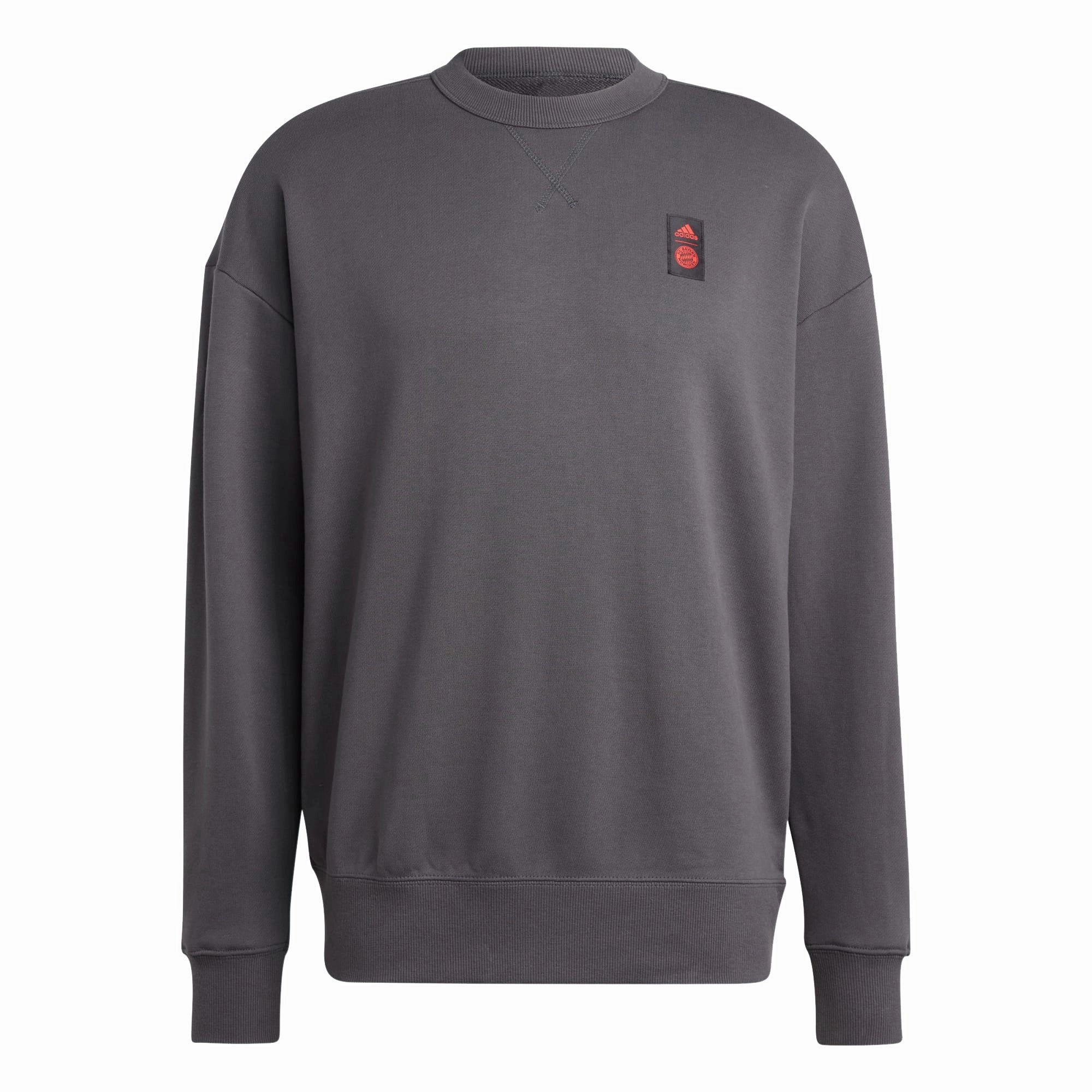 Adidas Men's FC Bayern Munich Lifestyler Crew Sweatshirt