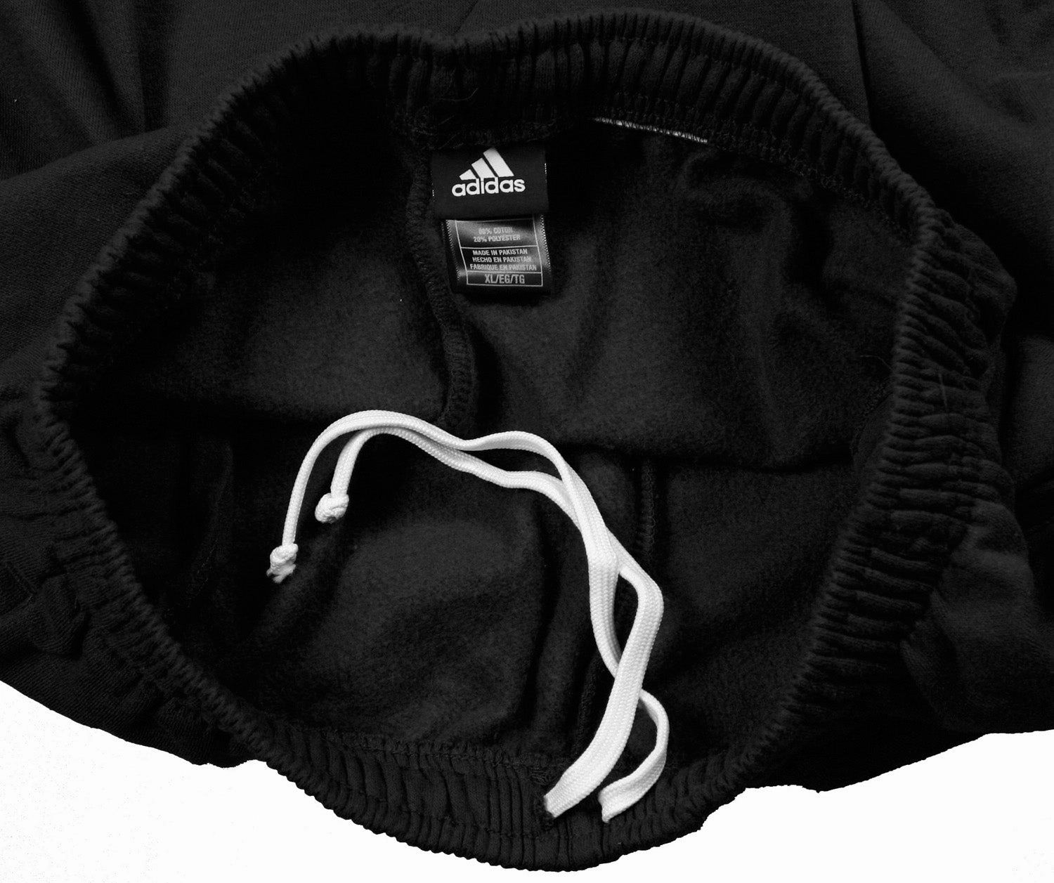 Adidas Men's Fleece Pants, Black