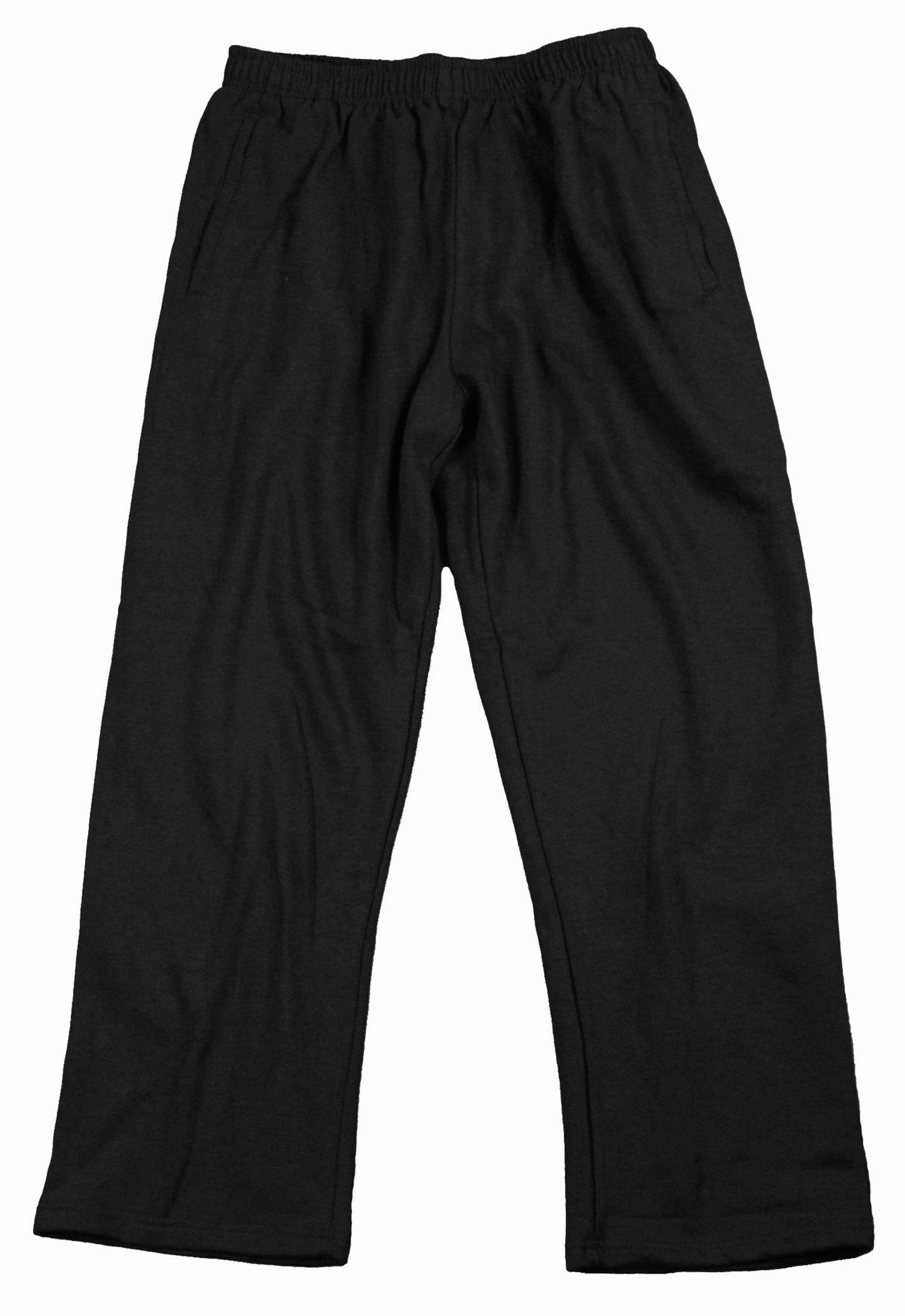 Adidas Men's Fleece Pants, Black