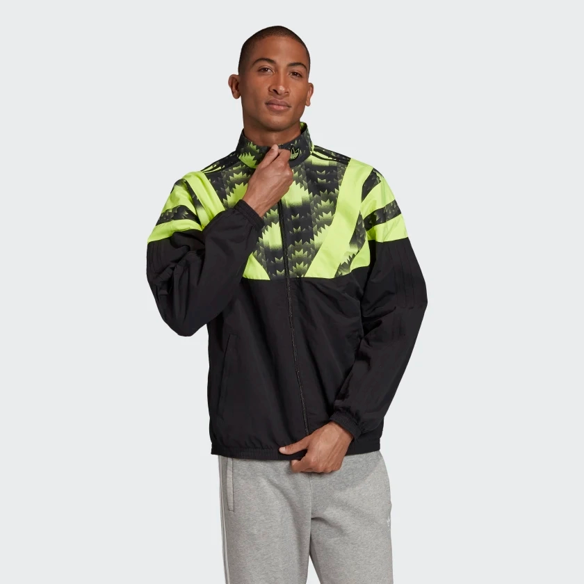 Adidas Men's Football Track Jacket, Black