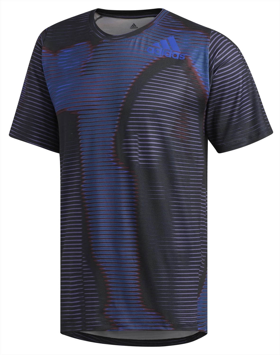 adidas Men's Free-Lift Short Sleeve 7V7 Tee, Black