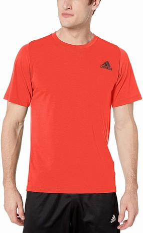 adidas Men's Freelift Sport Tee, Active Red