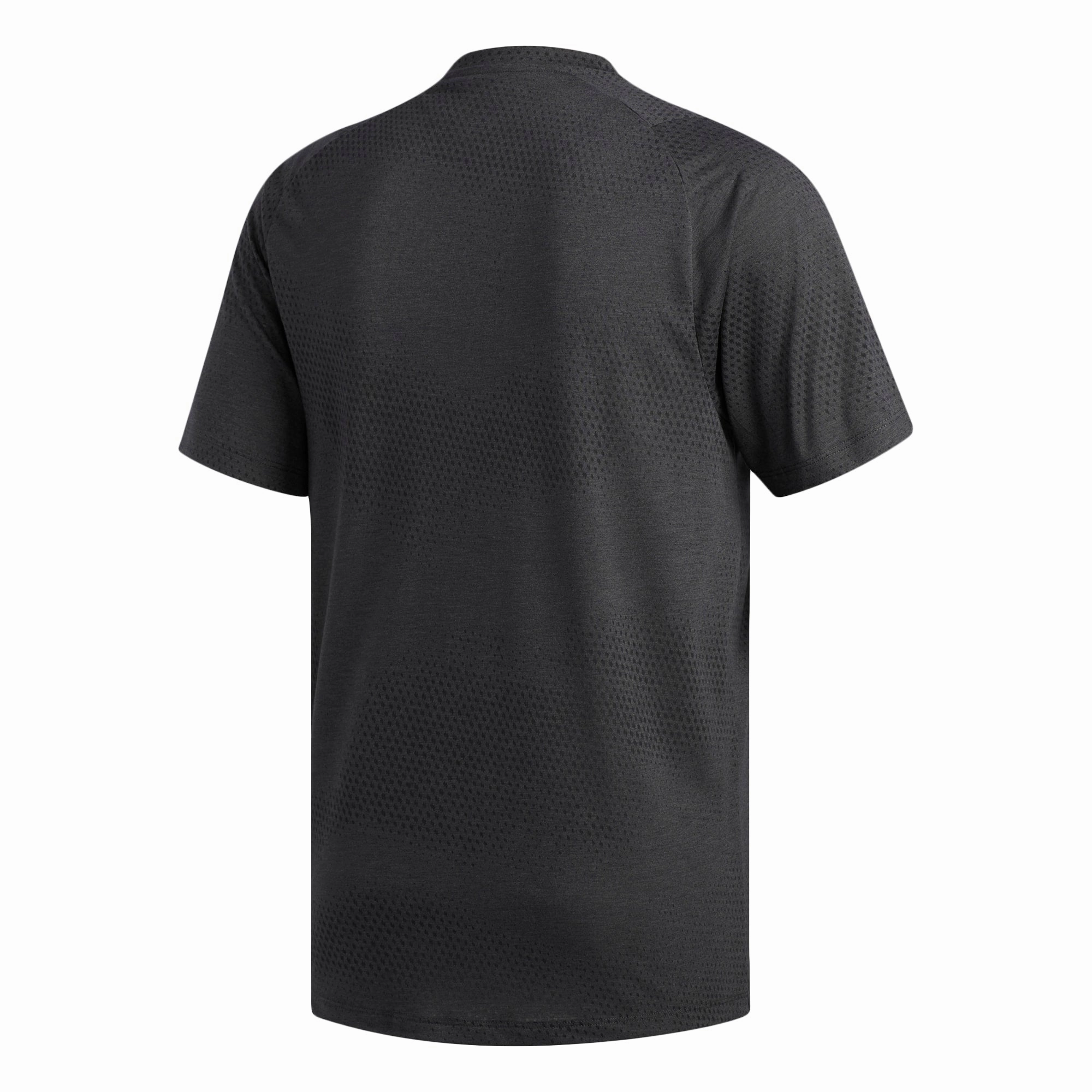 adidas Men's Freelift Tech Aeroknit Graphic Tee, Black